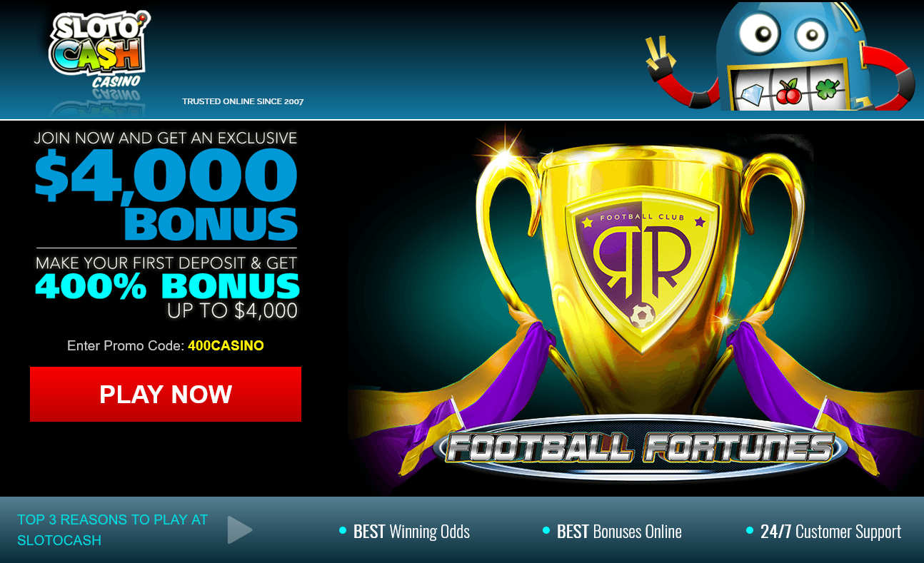 Slotocash Football Fortunes