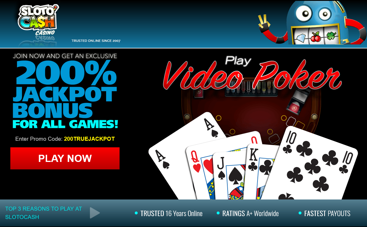 Slotocash VideoPoker