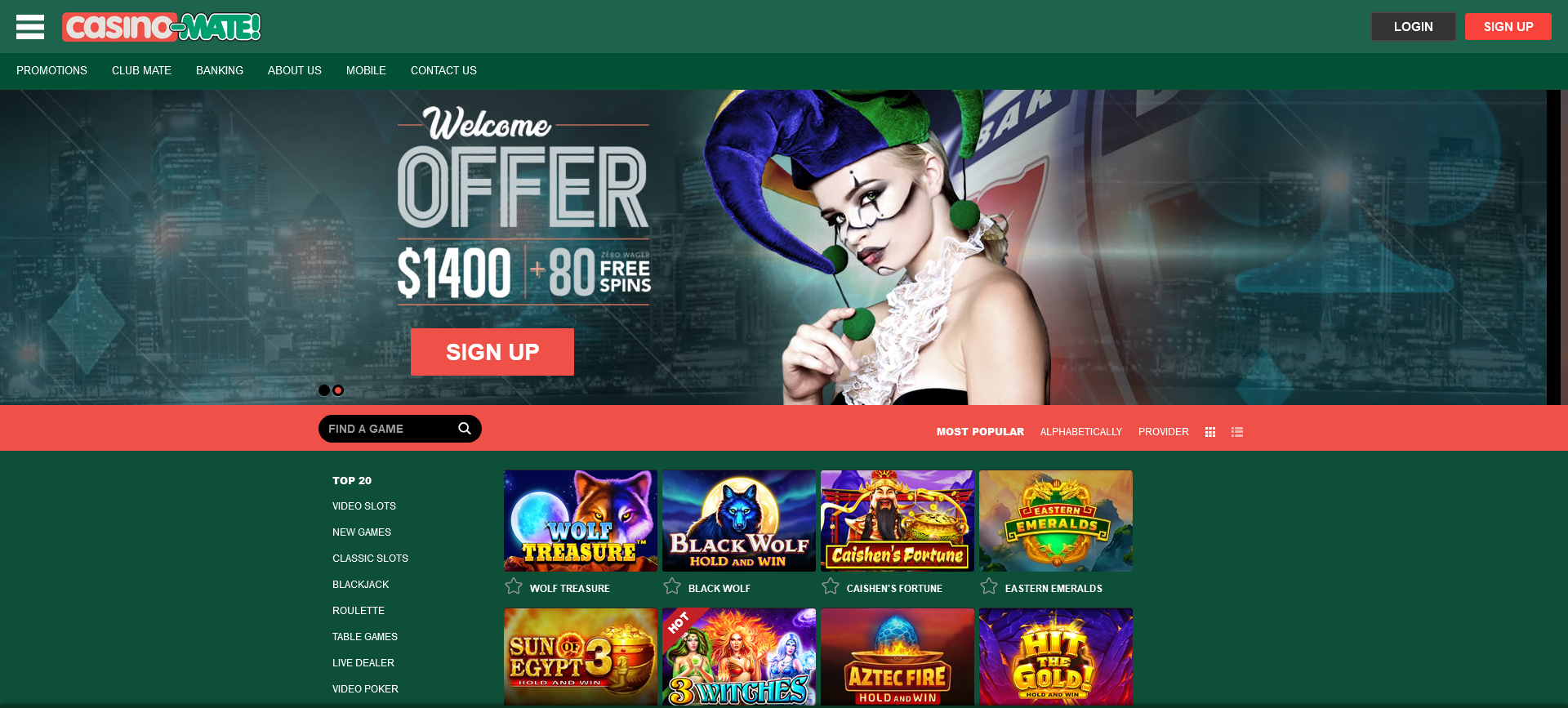 Casino-Mate-Mobile USA Players
                                  Welcome