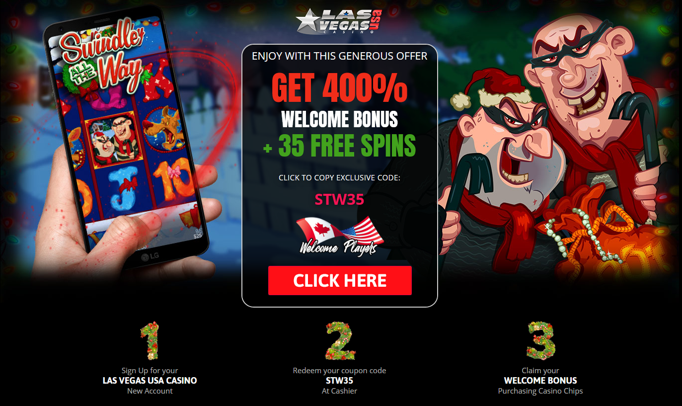 400%
                                  WELCOME BONUS | + 35 FREE SPINS